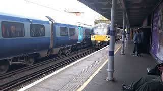 2 Southeastern Class 707s At Catford Bridge [upl. by Stier]