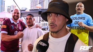 JAI OPETAIA WAS TYSON FURYS CHIEF SPARRING PARTNER FOR OLEKSANDR USYK FIGHT GIVES BREAK DOWN [upl. by Arima]