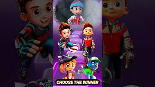 Ryder vs Ryder vs Skye Pirate vs Rocky 4 pawpatrol tileshop shorts [upl. by Learsi]