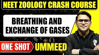 BREATHING AND EXCHANGE OF GASES in 1 Shot All Concepts Tricks amp PYQs  NEET Crash Course  UMMEED [upl. by Euginimod]