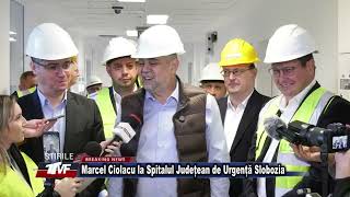 Marcel Ciolacu la Spitalul Județean de Urgență Slobozia [upl. by Gran]