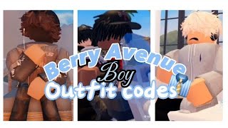 👔 Berry avenue boy outfit codes combination 👔 [upl. by Thurston]