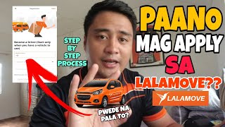 LALAMOVE PAANO MAG APPLY KAY LALAMOVELALAMOVE TUTORIALSTEP BY STEP PROCESSEP 3SHEEPVLOGS [upl. by Vevay450]