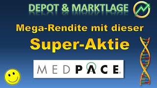 Die besten Aktien 2024  Medpace  Habe ich diese SuperAktie zu früh gekauft gesundheitswesen [upl. by Notkcorb]