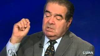 US Supreme Court Justice Antonin Scalia [upl. by Larentia]