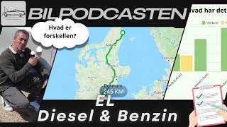 Elbil vs dieselbil vs benzinbil Chokerende besparelser afsløret [upl. by Adok]