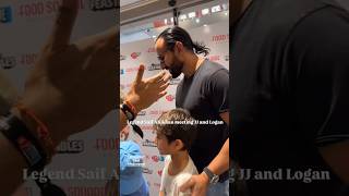 KSI amp Logan Paul Meeting Up With Saif Ali Khan [upl. by Lutero975]