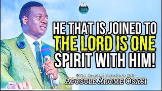 HOW TO GET YOUR SPIRIT QUICKENED FASTER BY THE HOLY SPIRIT APOSTLE AROME OSAYI  REMNANT RCN  TATH [upl. by Geddes]