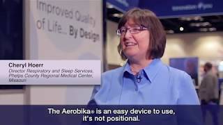 Monaghan Medical Corporation  AEROBIKA® OPEP device Testimonial 3 [upl. by Bekah460]