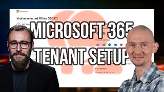 Microsoft 365 Tenant Grundeinrichtung Best Practices Security [upl. by Nicholas]