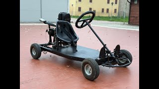 How to build a 50cc gokart Tutorial [upl. by Dremann]