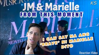 From This Moment  JM dela Cerna amp Marielle Montellano  Reaction Video [upl. by Adohr936]