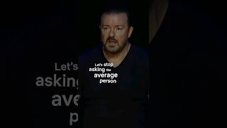 quotLets STOP asking the Average Personquot 😱🤣 RICKY GERVAIS shorts [upl. by Nimsaj]