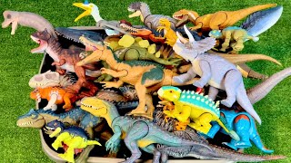 MEGA CAJA DE DINOSAURIOS DINOSAURIOS NUEVOS BARYONYX BUMPY TRICERATOPS CARNOTAURO amp MÁS [upl. by Zuzana773]