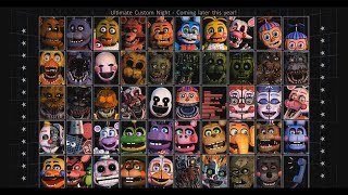 Ultimate Custom Night Sale Este Año Nuevos Animatronicos Nuevo Teaser Fnaf [upl. by Seitz]