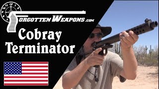 Cobray Terminator at the Range The Worst Shotgun Ever [upl. by Ruby]