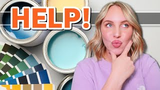 HELP ME PICK A PAINT COLOR Tips for picking paint colors [upl. by Endres585]