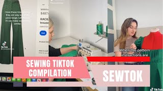 Sewing TikTok compilations  Sewtok [upl. by Omissam]