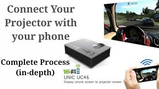 Connect your Projector With your smartphone in simple step [upl. by Bethesda]