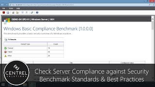 Check Server Compliance against Security Benchmark Standards amp Best Practices xiaconfiguration [upl. by Adiuqal]