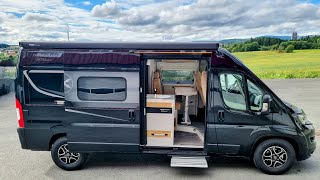 New Small Luxury Campervan with 9Speed Automatic Transmission  Karmann Mobil Dexter 580 [upl. by Jelks903]