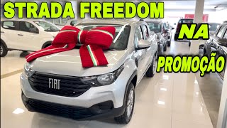 FIAT STRADA FREEDOM COM DESCONTOS ESPECIAIS ATÃ‰ AMANHÃƒ MÃŠS DE AGOSTO [upl. by Noskcire]