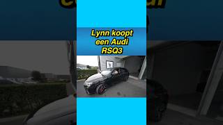 🚗🎉 Lynn koopt een Audi RSQ3 gio lynn auto vlog [upl. by Ligetti]