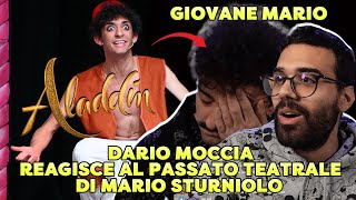 DARIO MOCCIA REAGISCE al GIOVANE MARIO STURNIOLO a TEATRO [upl. by Damon154]