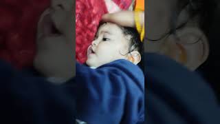 One year old baby massagebabyfamilyshortstrendingviral [upl. by Charley]