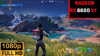 Fortnite Chapter 5 High Settings  RX 6600 XT  Ryzen 5 5600 X  1080p [upl. by Merle891]