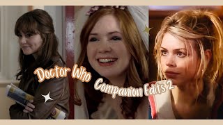 Doctor Who Companion Edits 2 [upl. by Alodi]