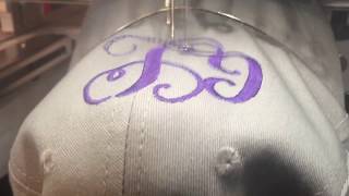 Hat Embroidery on Brother PR1000e with Baby Lock Cap Hoop [upl. by Merissa604]