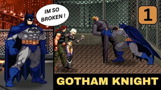 BATMAN gotham knight OPENBOR gameplay HARD mode  part 1 [upl. by Bat]