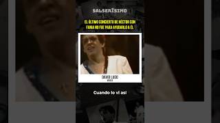 “HÉCTOR MURIÓ POBRE no vivió como pobre pero MURIÓ POBRE” David Lugo hectorlavoe salsa [upl. by Danice]