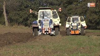 TraktorTV Folge 02  ZT beim Pflügen im Oderbruch [upl. by Eigroeg]