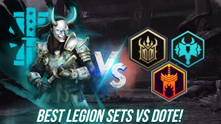 Top 3 Best Legion Sets Vs Level 6 Destroyer Of The Epochs  Shadow Fight 3🤯🔥 [upl. by Andriana236]