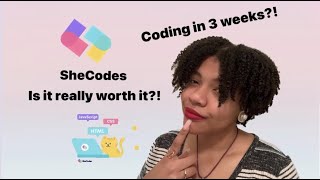 SheCodes quotBasicsquot Review How I Learned Coding in 3 Weeks Women in Tech [upl. by Viafore]