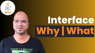 71 Java Tutorial  Interface  Why and What [upl. by Ratna]