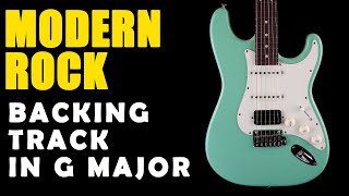 Easy Guitar Backing Track in G Major  For Soloing on Guitar Jam Track [upl. by Cyrano539]