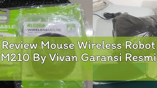 Review Mouse Wireless Robot M210 By Vivan Garansi Resmi [upl. by Anura180]