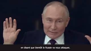 Vladimir Poutine  « Ils sont devenus fous » Charbofficiel2 [upl. by Kazue]