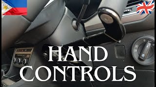 HAND CONTROLS REVIEW Jeff Gosling hand control and Tech Mobility [upl. by Viv]