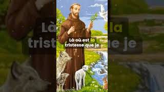 Prière de Saint François d’Assise 🙏 shorts [upl. by Suivatna]