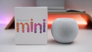 HomePod mini Unboxing Setup and First Look [upl. by Gwenny754]