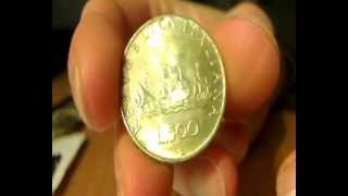 500 Lire caravelle  Italian Coins from attilacoinscom [upl. by Navaj451]