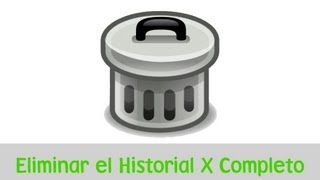 Como eliminar el historial por completo [upl. by Aenet789]