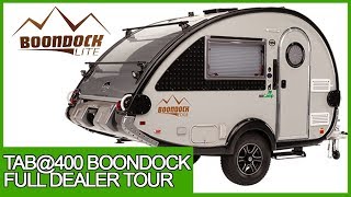 TB 400 Boondock Lite Full Tour at the Florida RV Supershow with an unenthusiastic salesman [upl. by Carilyn]