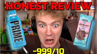 Tommyinnit HONEST Review of EVERY YOUTUBER Prime Sidemen MrBeast amp More [upl. by Aramen]