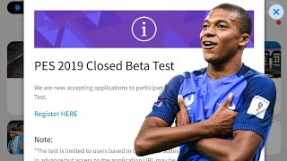 LANÇAMENTO DO PES 2019 MOBILE VEM AI  PES 2019 MOBILE [upl. by Avera863]