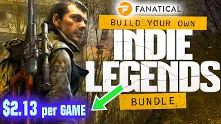 Fanatical – BYO Indie Legends Bundle  August 2024  213Game [upl. by Ayardna849]